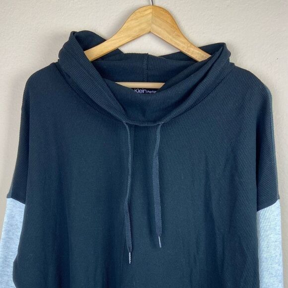 Calvin Klein Performance Plus Size Cowlneck Colorblocked - Picture 5 of 8